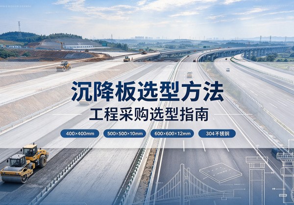 宝塔沉降板选择方法